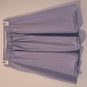 J. Crew Blue & Pink Skirt